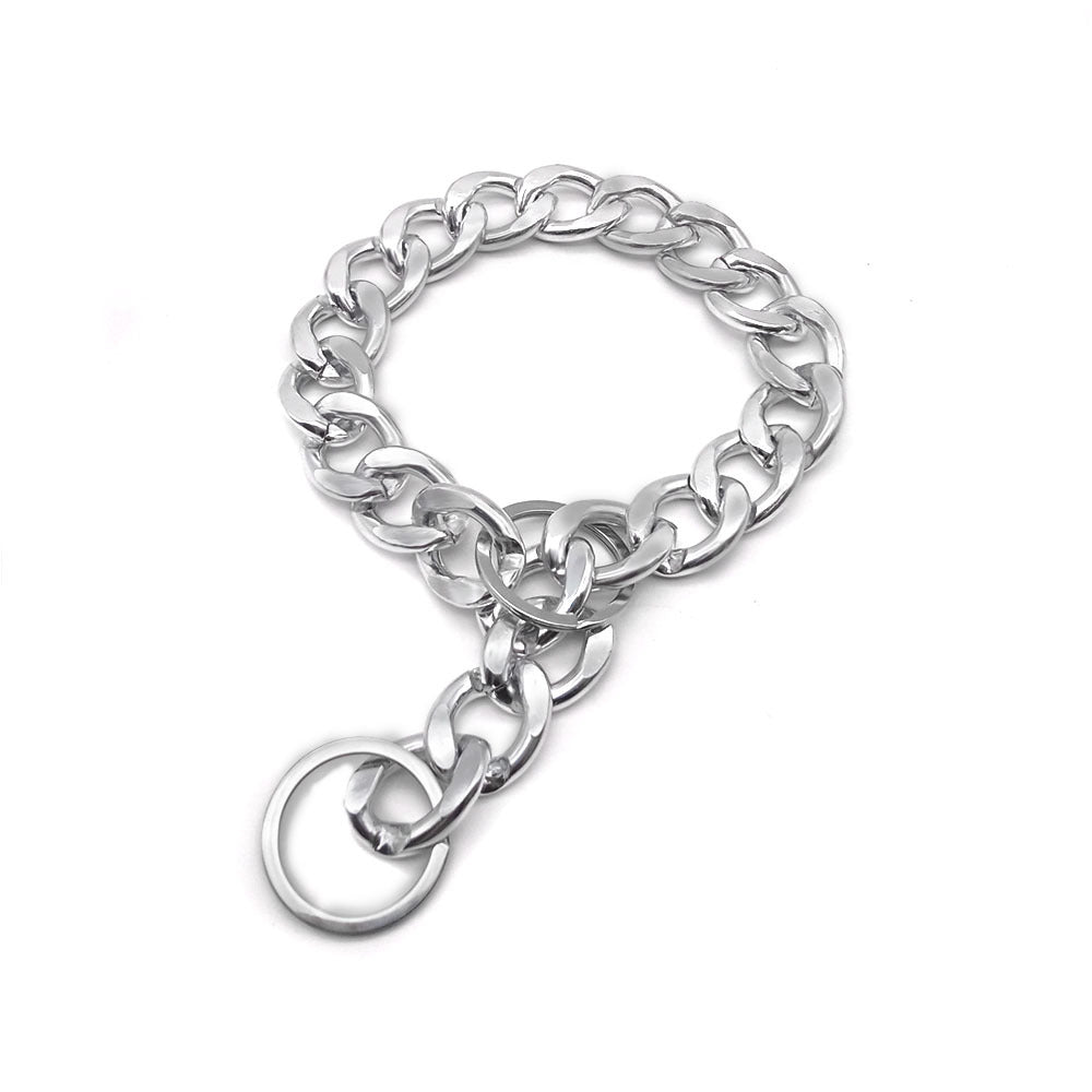 Fashionable Simple Domineering Metal Pet Necklace
